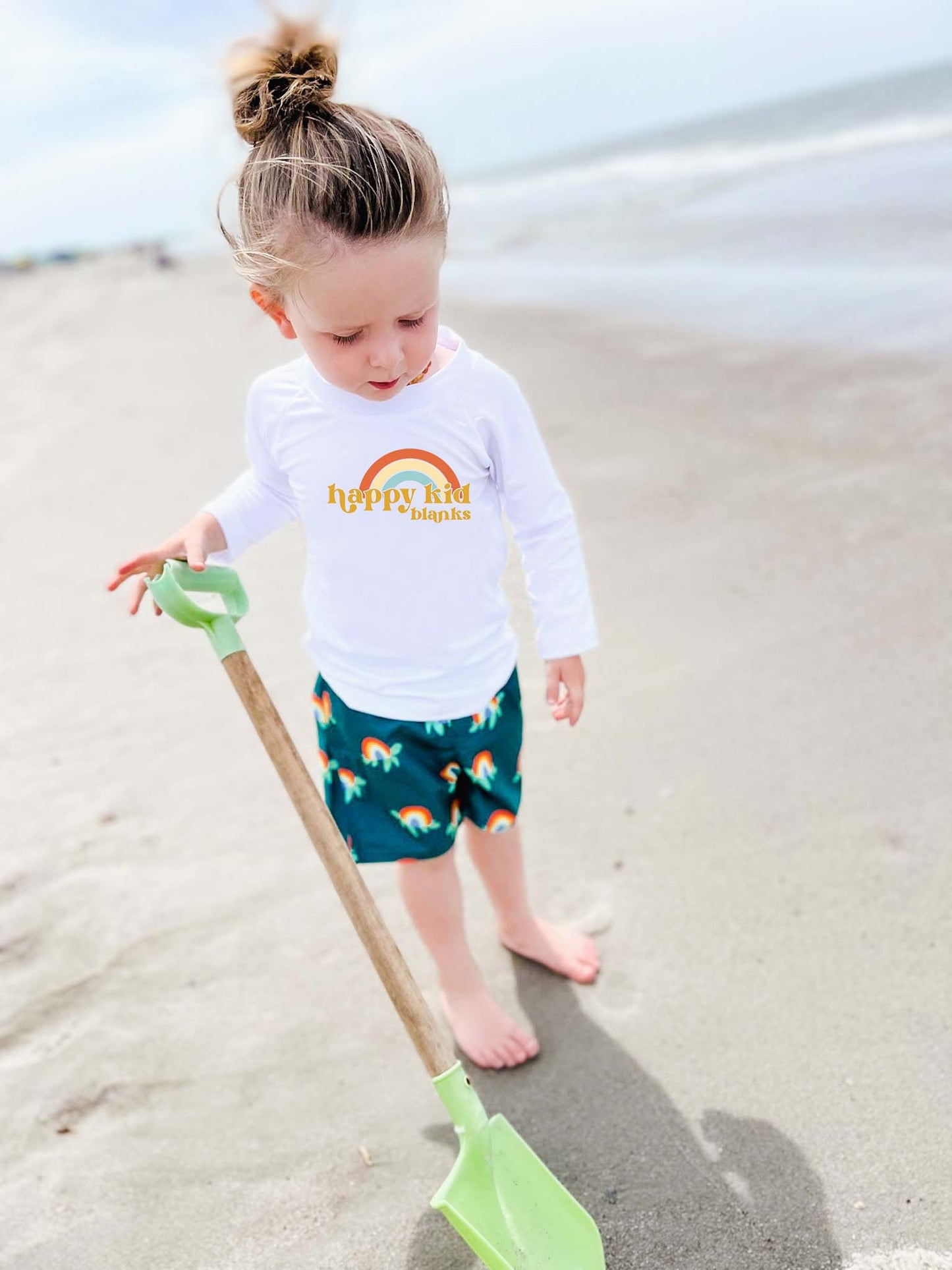 Long Sleeve Rash Guard - White